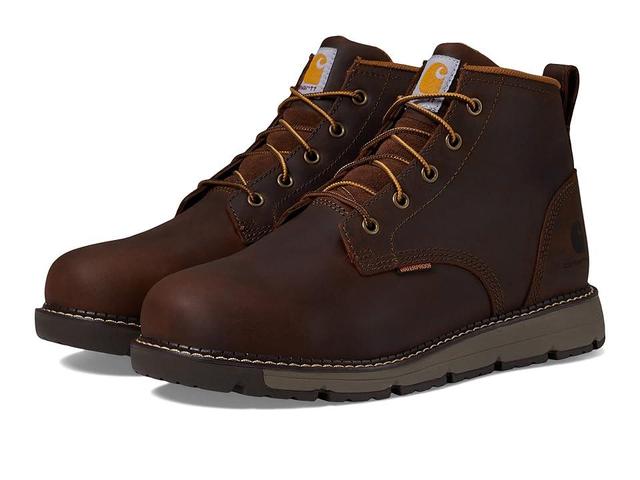 Carhartt Millbrook Waterproof 5 Steel Toe Wedge Work Boot Oil Tanned) Men's Boots Product Image