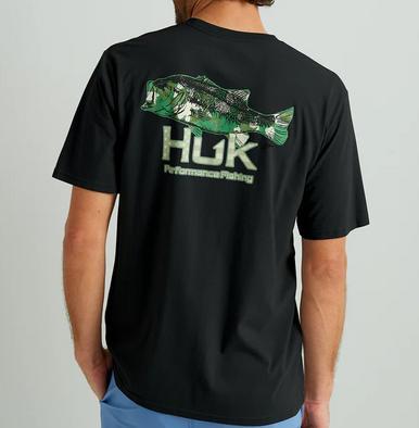 HUK® Men's S/S KC Camo Bass T-Shirt Product Image