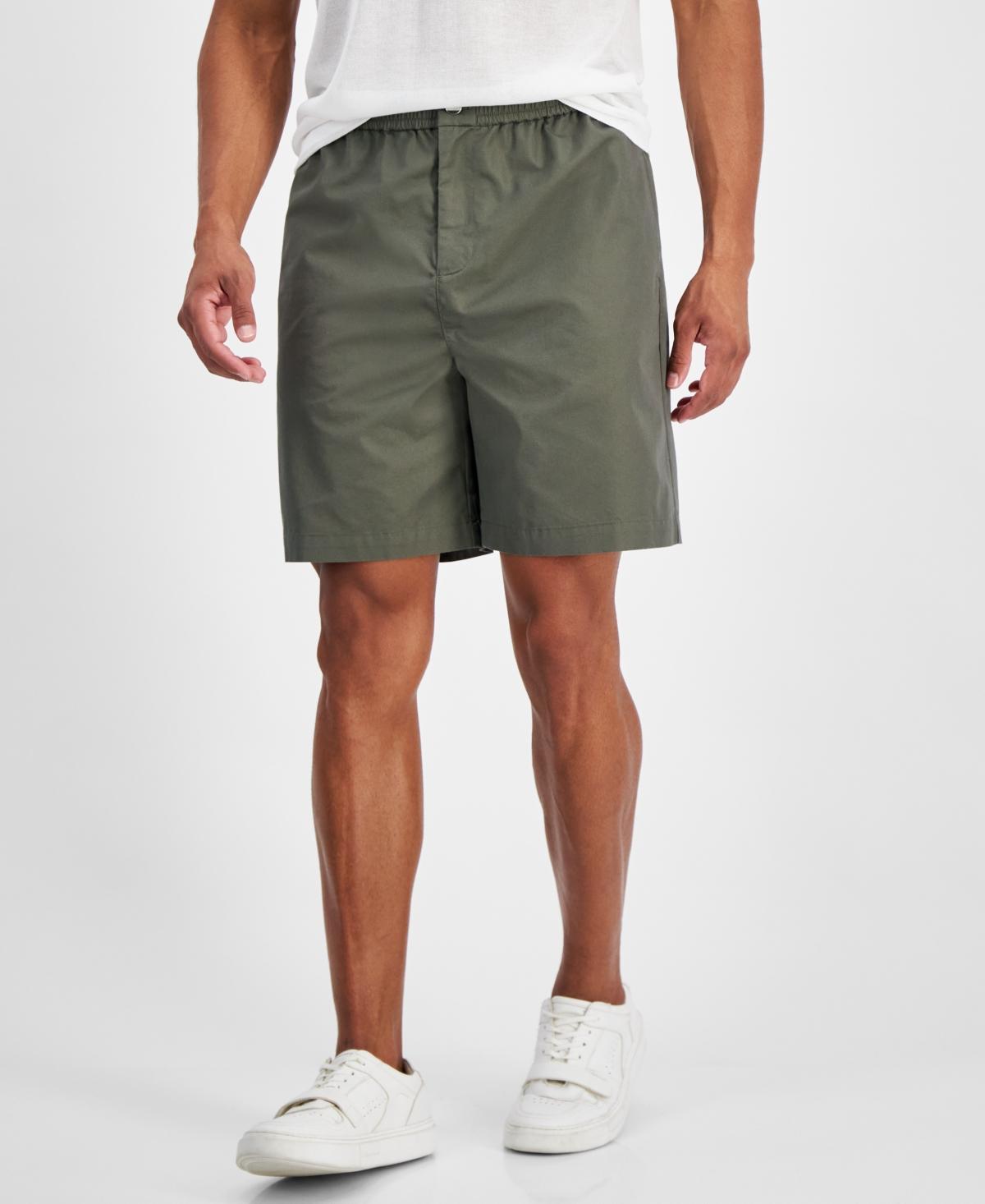 I.n.c. International Concepts Mens Ash Regular-Fit Solid 7 Shorts, Created for Macys Product Image