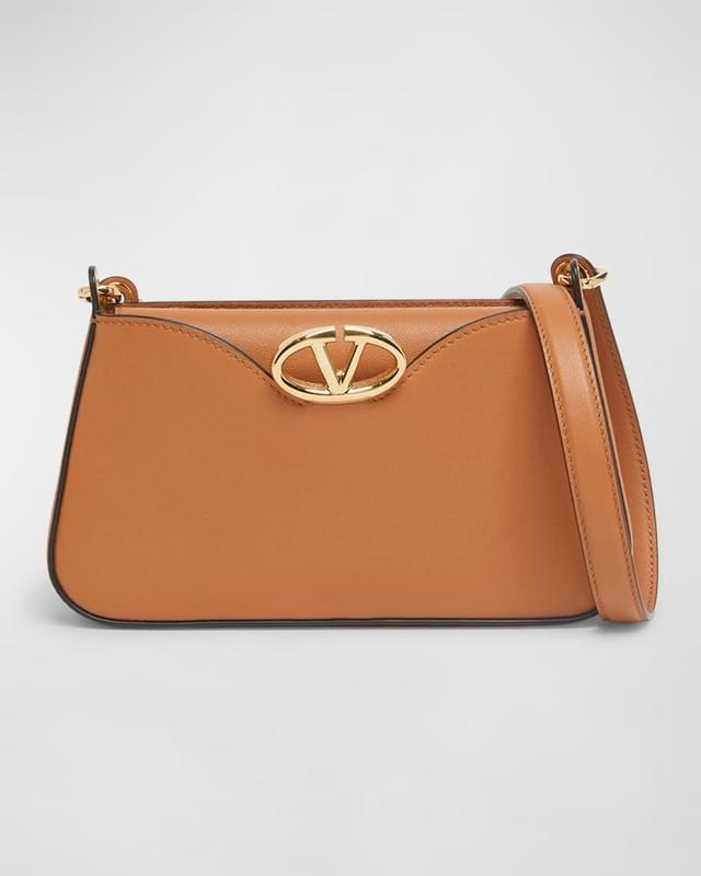 The Bold VLOGO Calfskin Leather Crossbody Bag Product Image