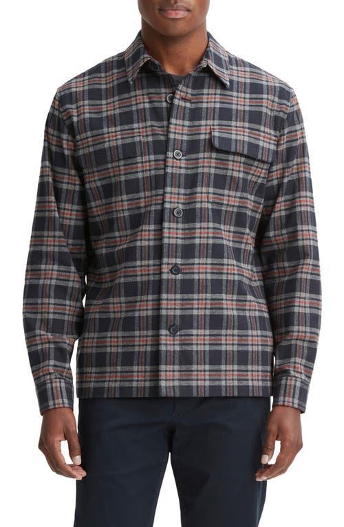 Vince Kingston Plaid Button-Up Shirt Product Image