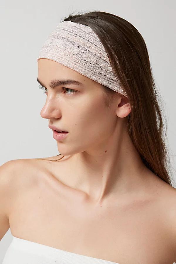 Out From Under Pointelle Lace Soft Headband Womens at Urban Outfitters Product Image