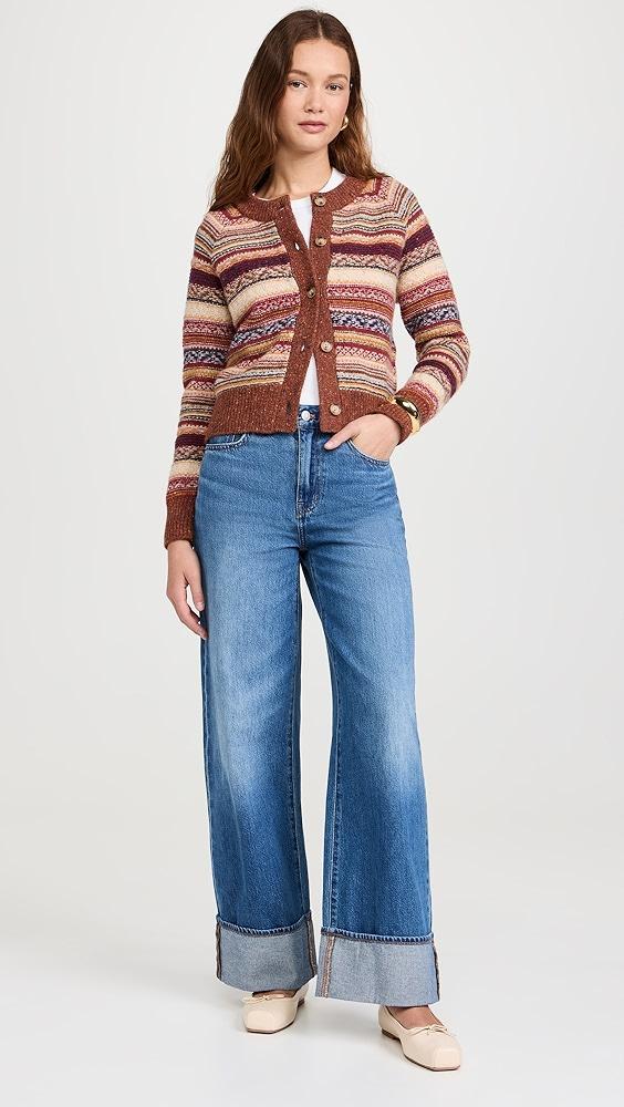 Faherty Marley Fair Isle Cardigan | Shopbop Product Image