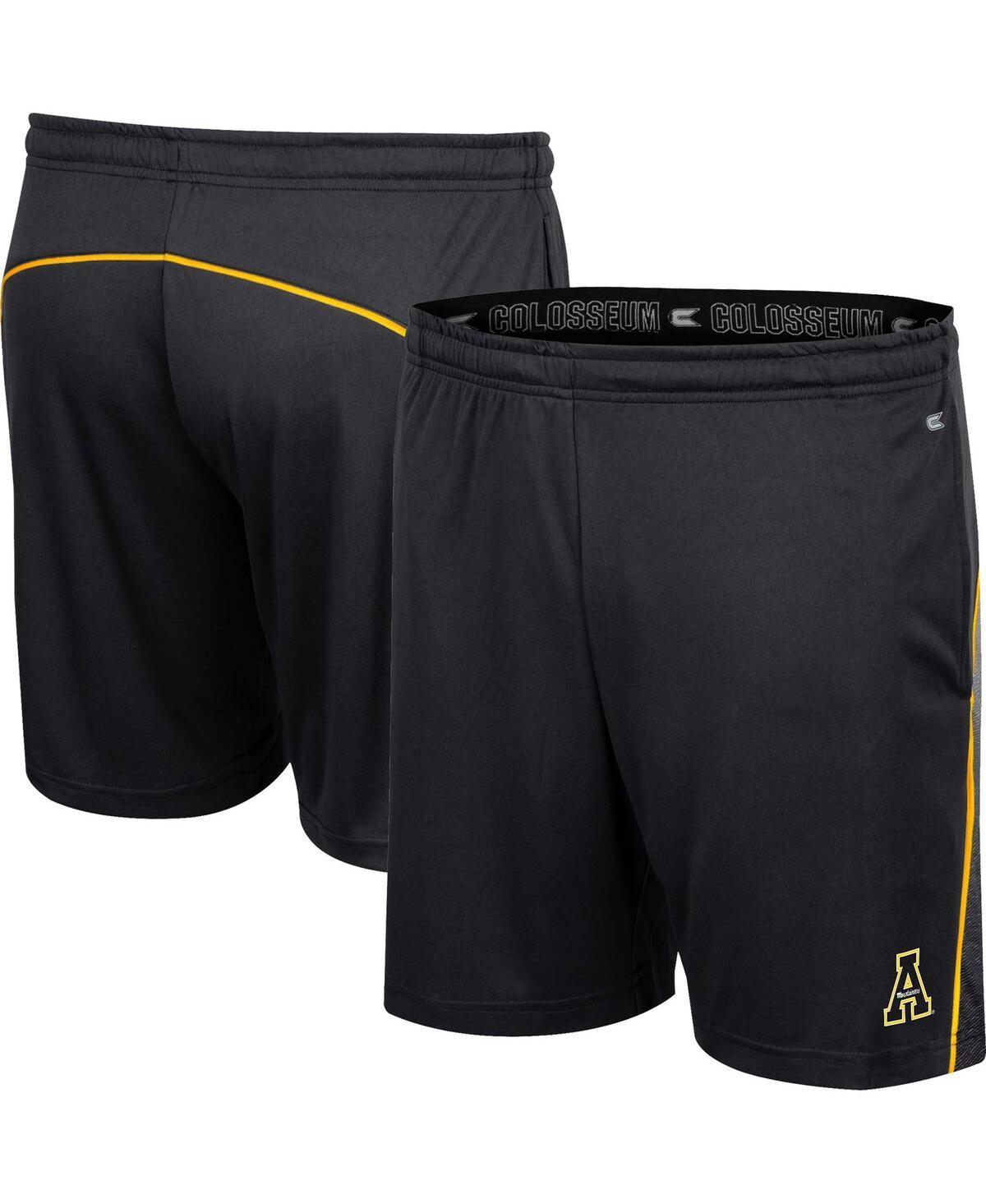 Mens Colosseum Black Appalachian State Mountaineers Laws of Physics Shorts Product Image