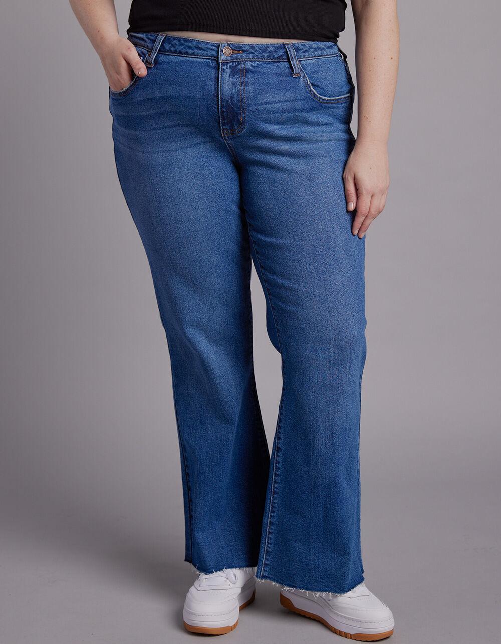 RSQ Womens Low Rise Flare Jeans Product Image