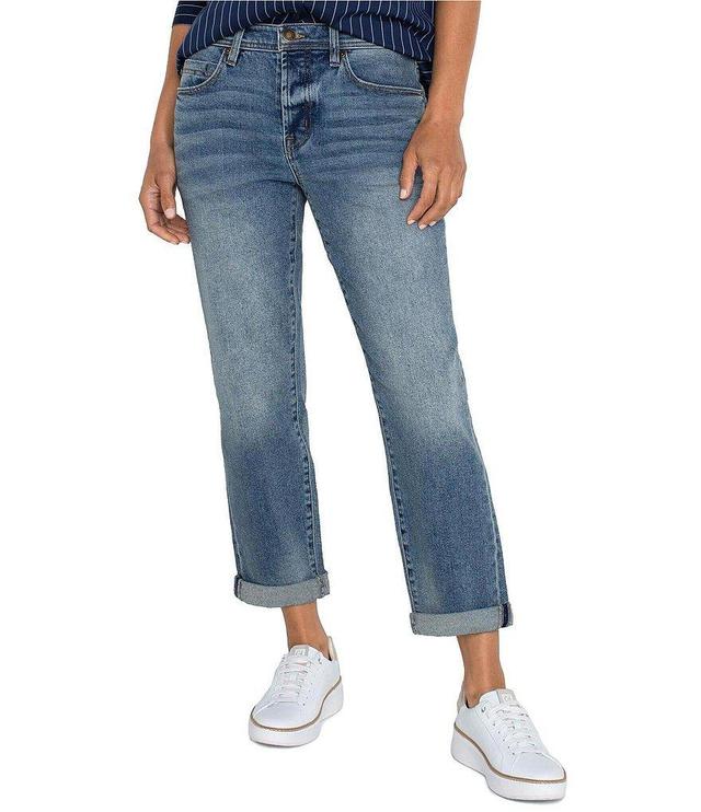 Liverpool Los Angeles Stretch Vintage Denim Mid Rise Boyfriend Jean Product Image