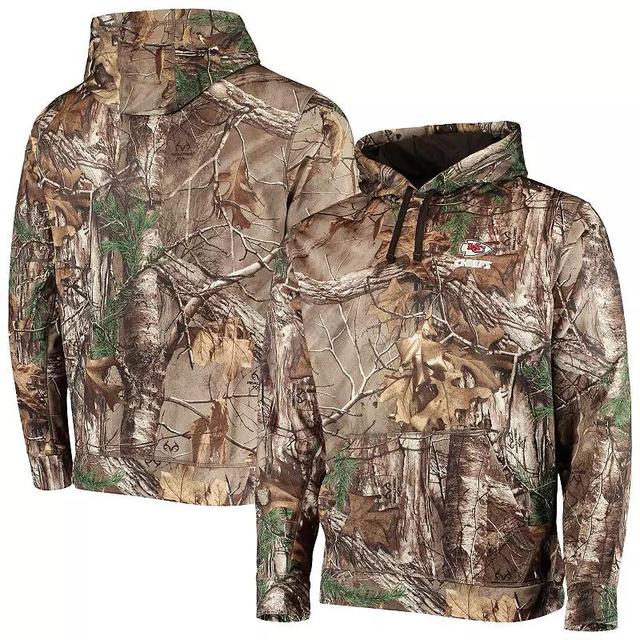 Mens Dunbrooke Realtree Camo Kansas City Chiefs Circle Champion Tech Fleece Pullover Hoodie Product Image