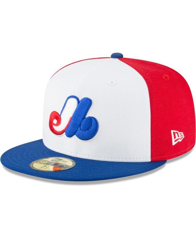 Mens New Era Montreal Expos Cooperstown Collection Wool 59FIFTY Fitted Hat Product Image