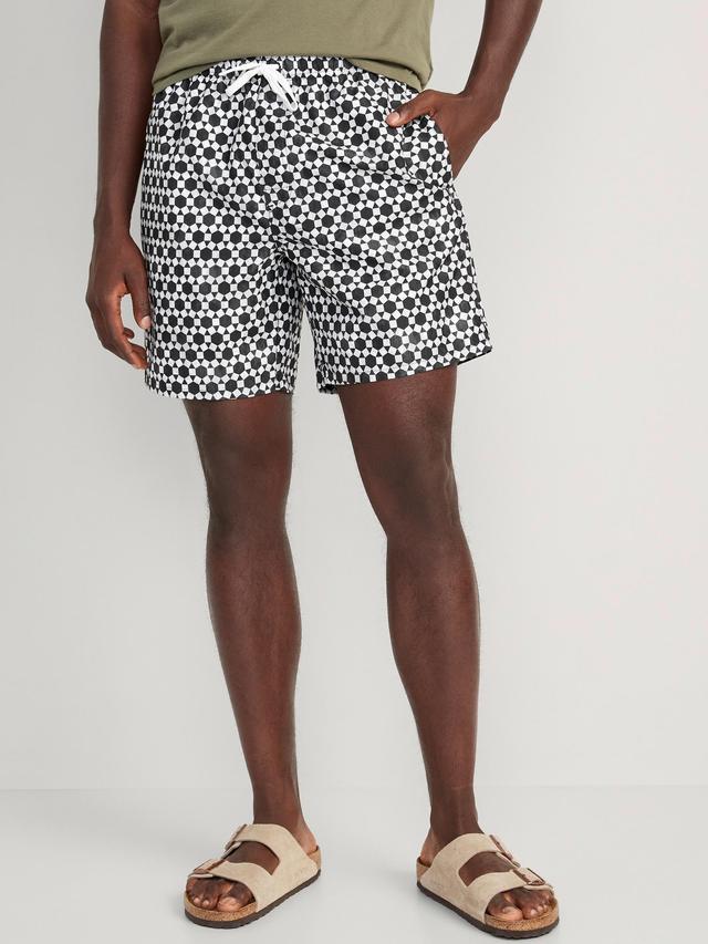 Printed Swim Trunks --7-inch inseam Product Image