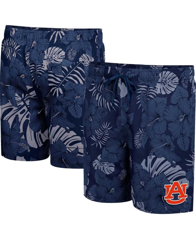 Mens Colosseum Navy Auburn Tigers The Dude Swim Shorts Product Image