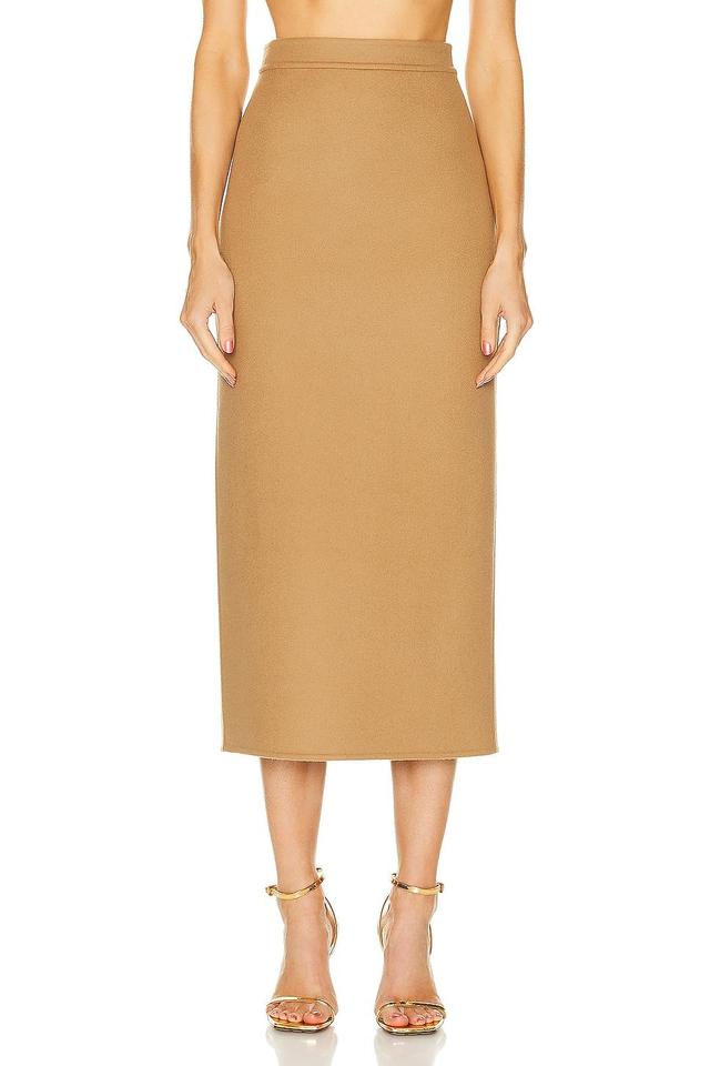 Valentino Midi Skirt in Orange Product Image