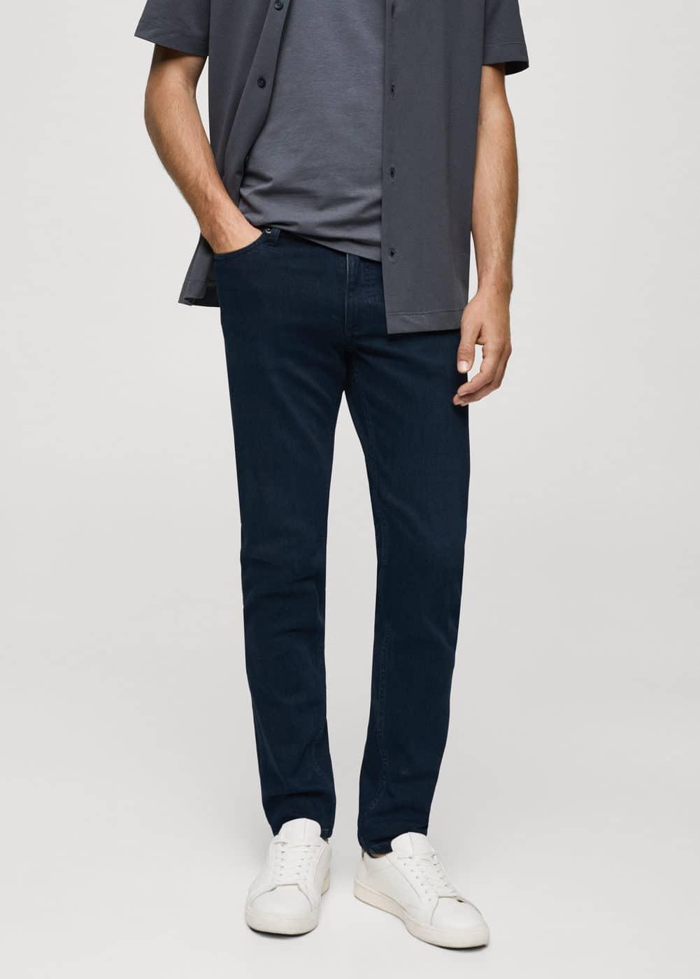 Jan slim-fit jeans - Men | MANGO USA Product Image