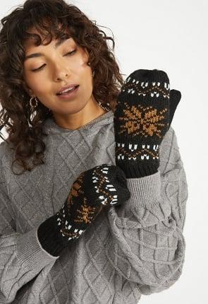 Fair Isle Mitten Product Image