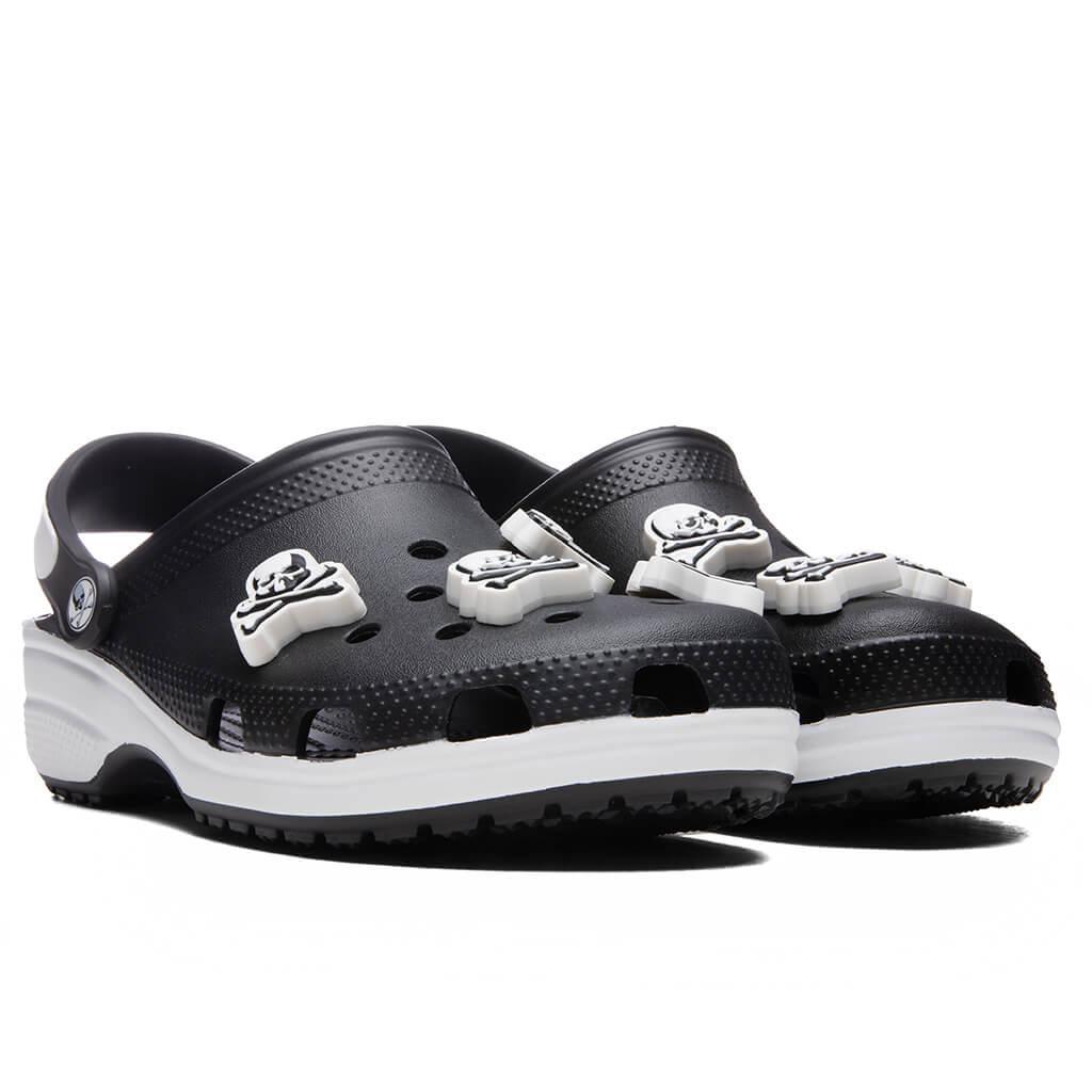 Mastermind Japan x Crocs Classic Clog - Black/White Male Product Image