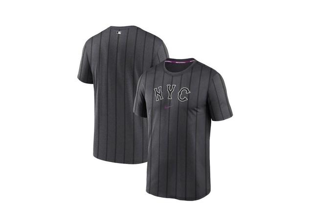 Nike Mens New York Mets 2024 City Connect Practice Velosity Performance T-Shirt Product Image