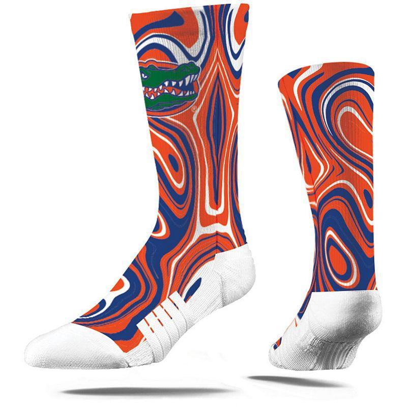 Mens Strideline Florida Gators Oil Slick Crew Socks Product Image