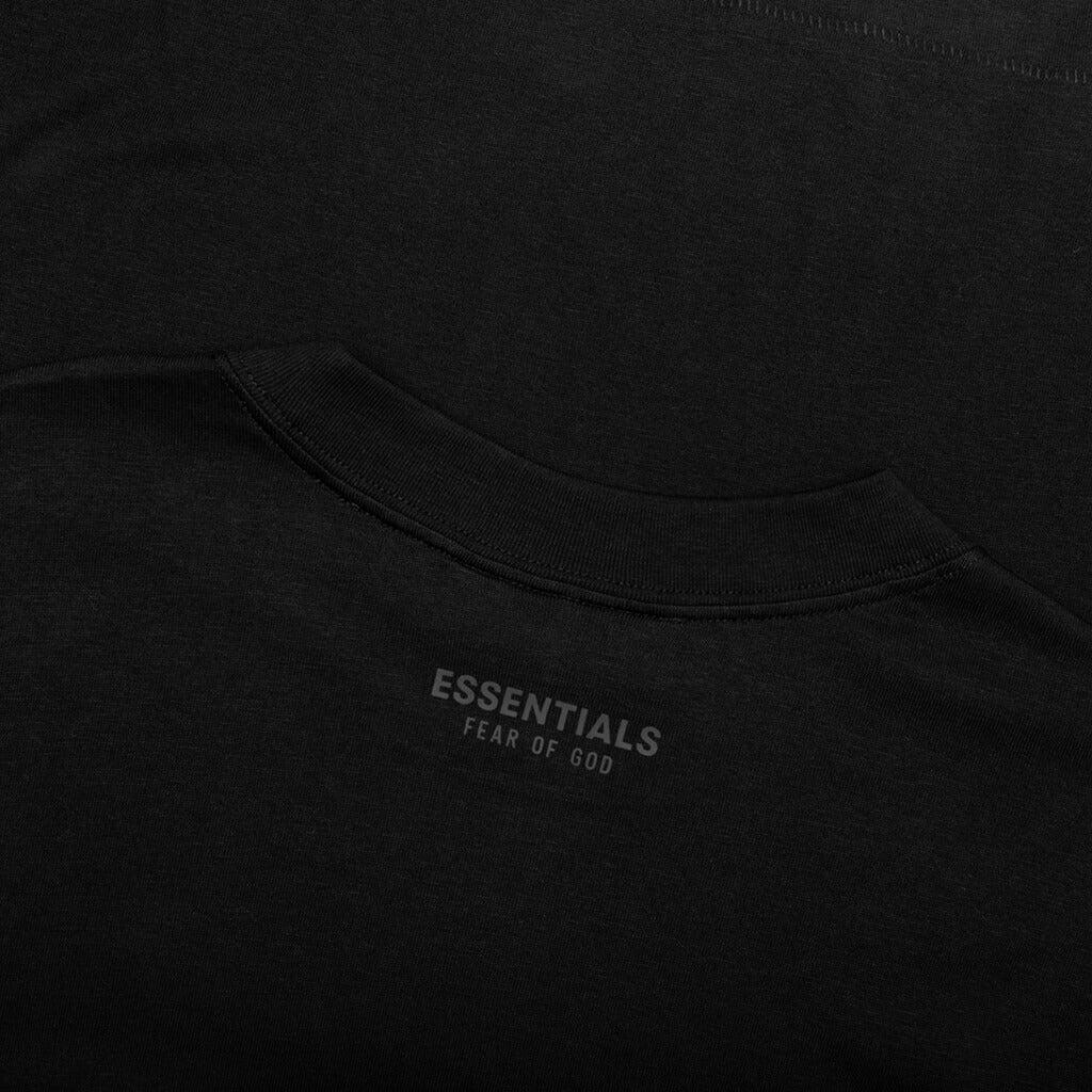 Essentials Tee - Black Male Product Image