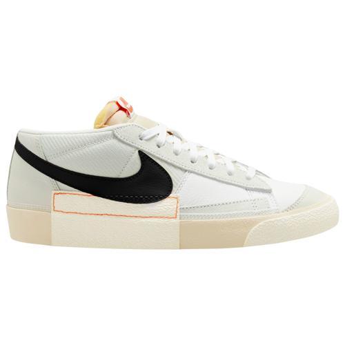 Nike Mens Nike Blazer Low Pro Club - Mens Basketball Shoes White/Black/Beach Product Image