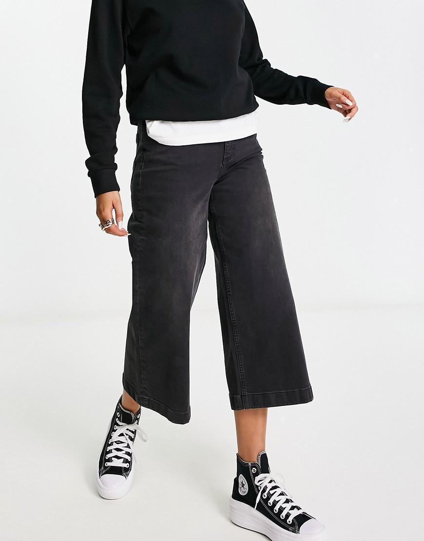 French Connection wide leg culotte jeans Product Image