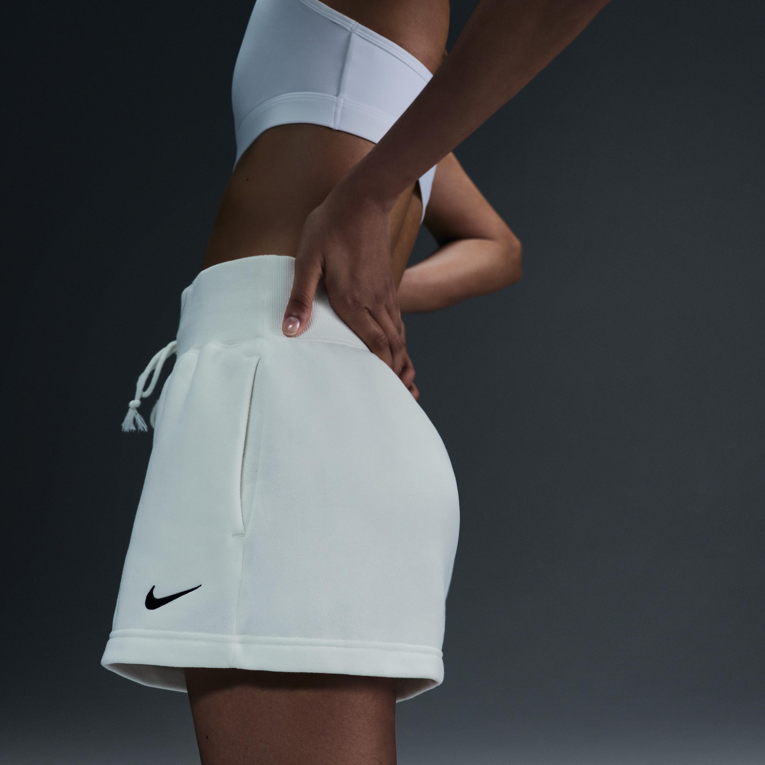 Womens Nike Sportswear Phoenix Fleece High-Waisted Loose Shorts Product Image