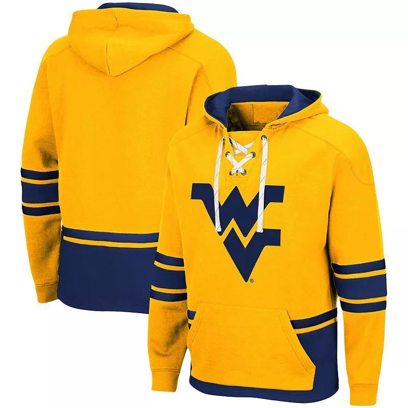 Mens Colosseum West Virginia Mountaineers Lace Up 3.0 Pullover Hoodie Product Image