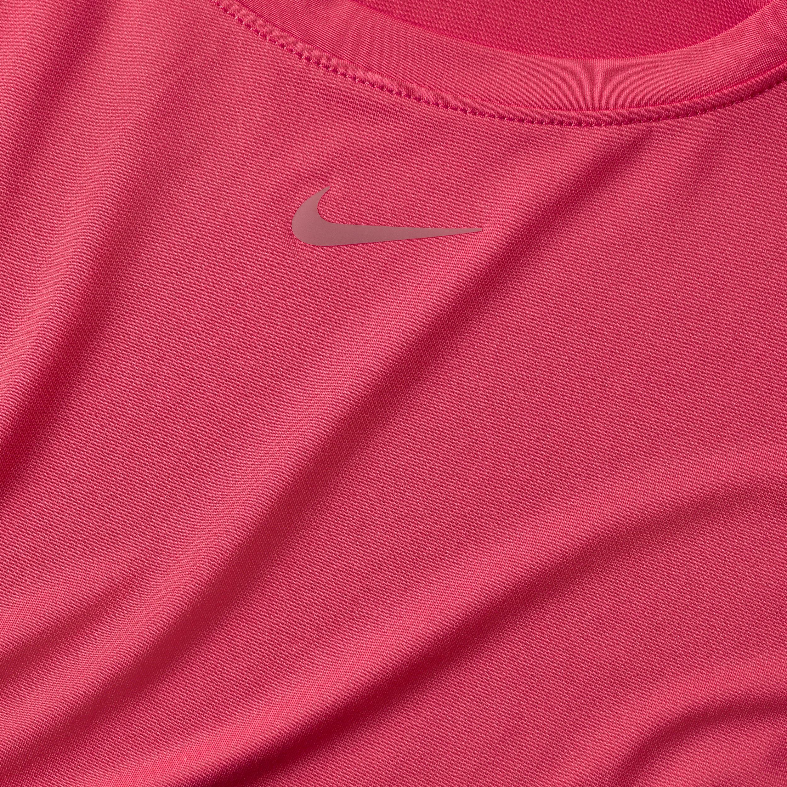 Nike Womens One Classic Dri-FIT Short-Sleeve Cropped Top Product Image