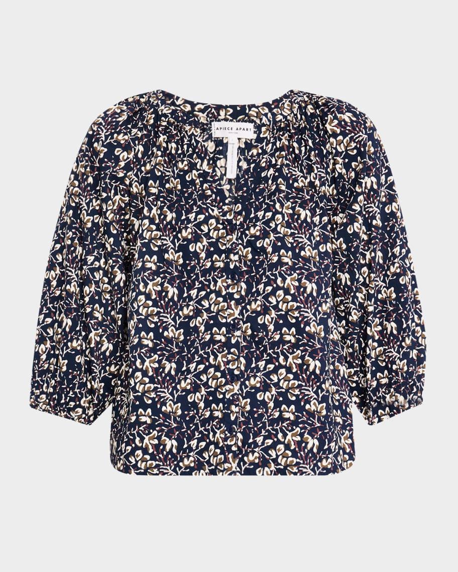 Mitte Floral-Print Organic Cotton Top product image