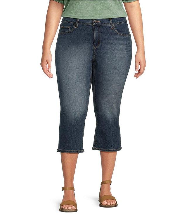 Levi's® Plus Size 311 Denim Shaping Skinny Leg Capri Jeans Product Image