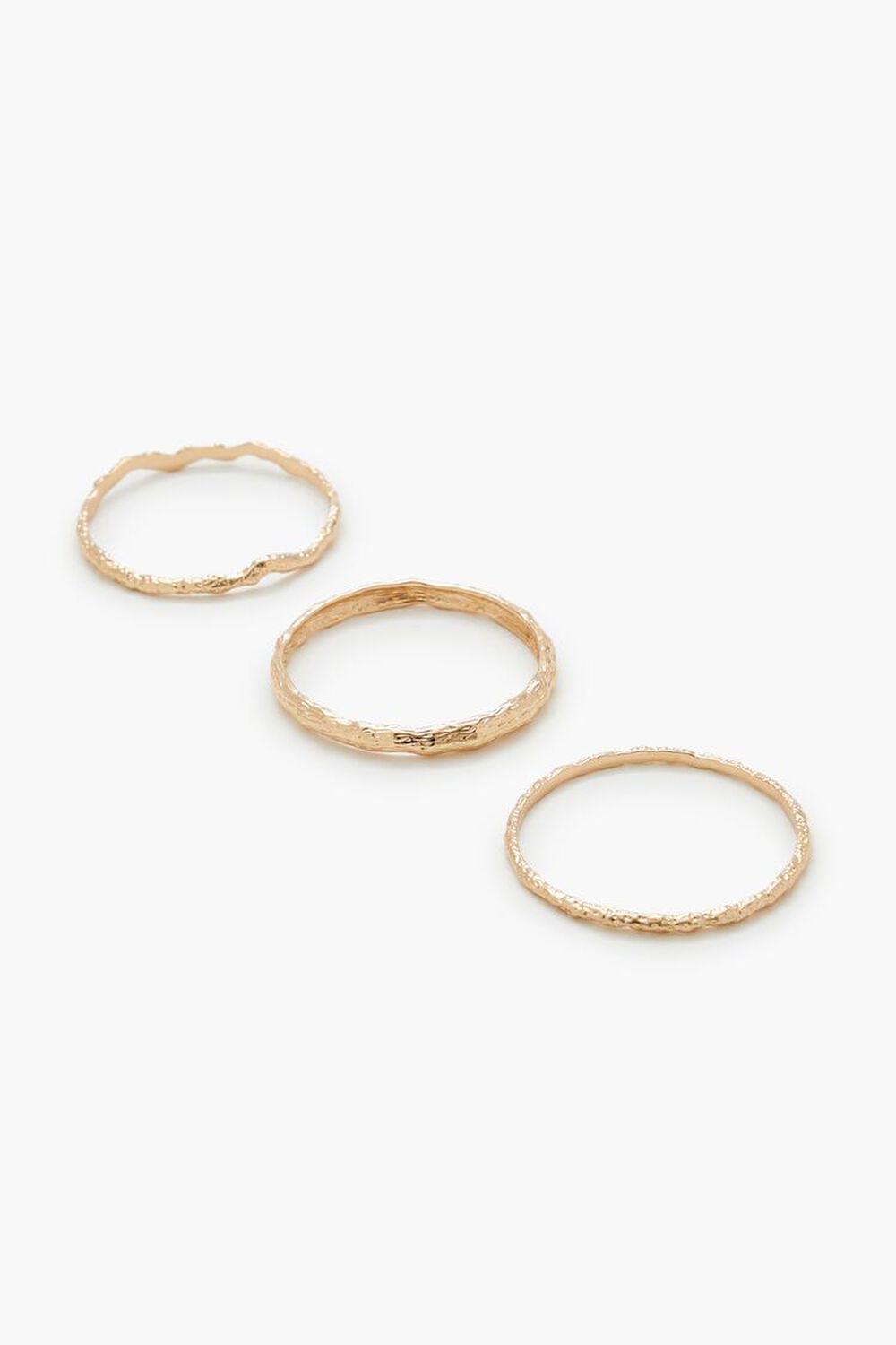 Hammered Bangle Bracelet Set | Forever 21 Product Image