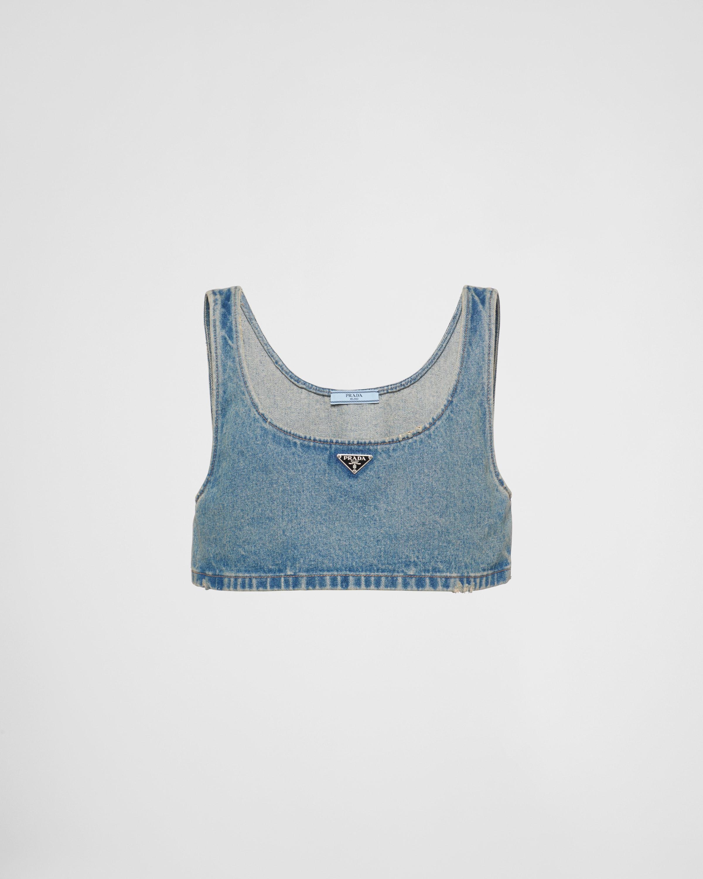 Denim top product image