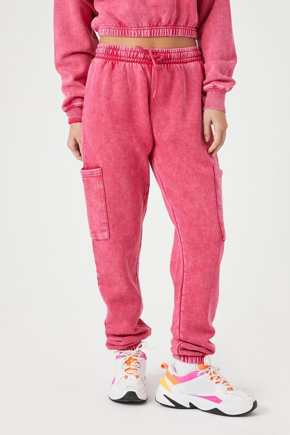 Active Mineral Wash Joggers | Forever 21 Product Image