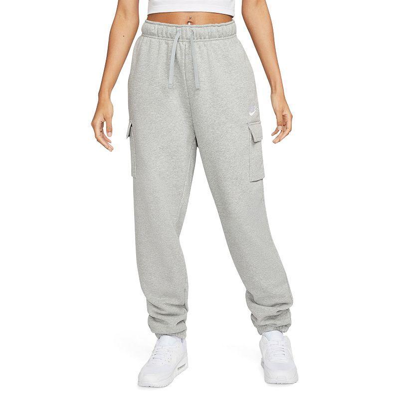 Womens Nike Sportswear Club Fleece Mid-Rise Oversized Cargo Sweatpants product image