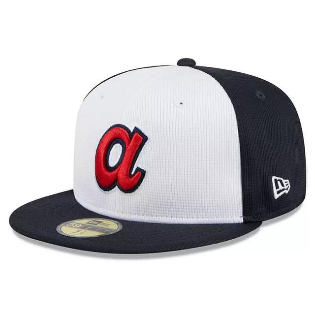 Mens New Era Atlanta Braves 2024 Batting Practice 59FIFTY Fitted Hat Product Image