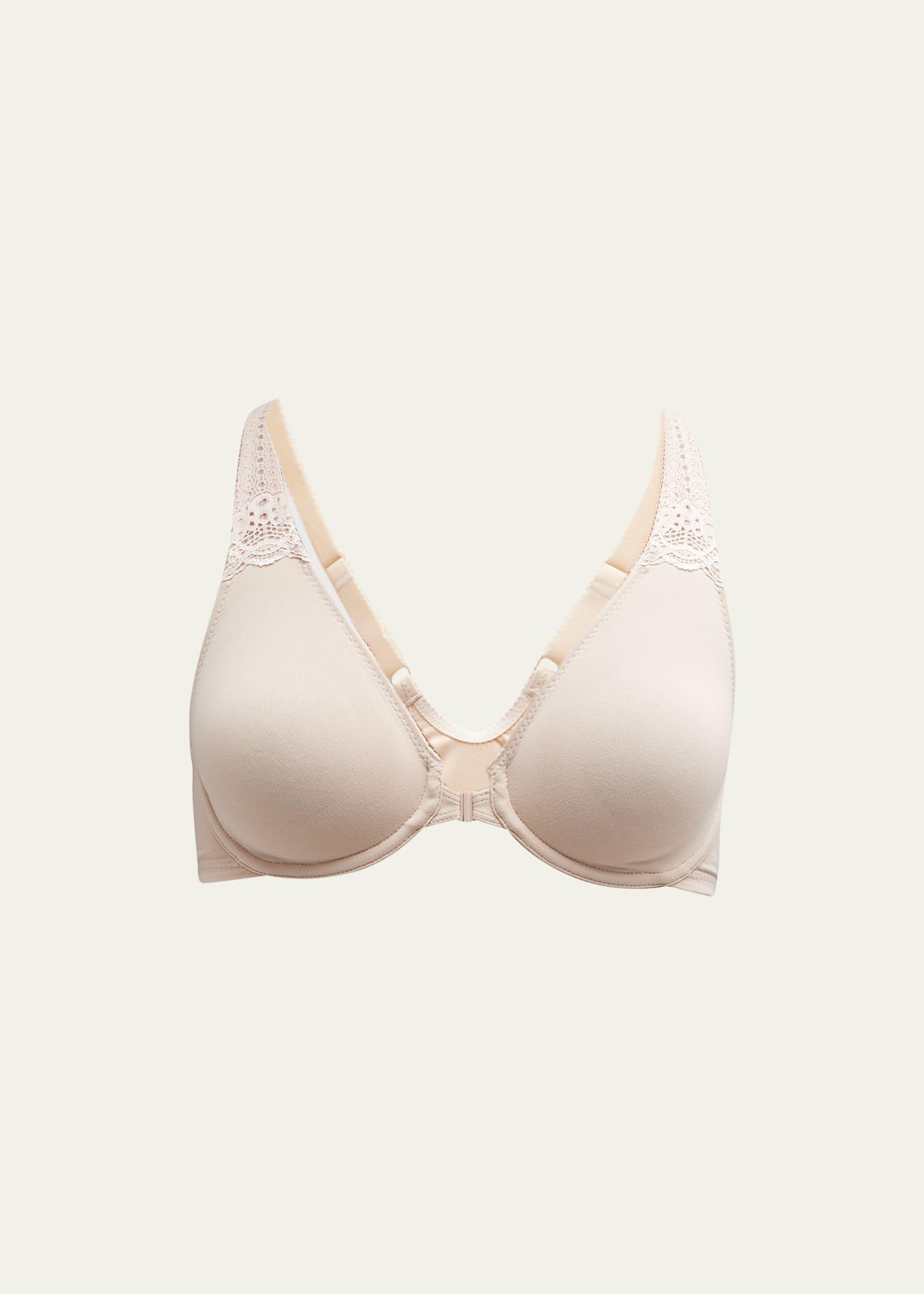 Soft Embrace Front-Close T-Back Full-Cup Bra Product Image