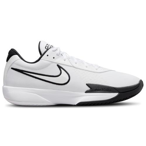 Nike Mens Nike Air Zoom G.T. Cut Academy - Mens Basketball Shoes White/Black/Summit White Product Image