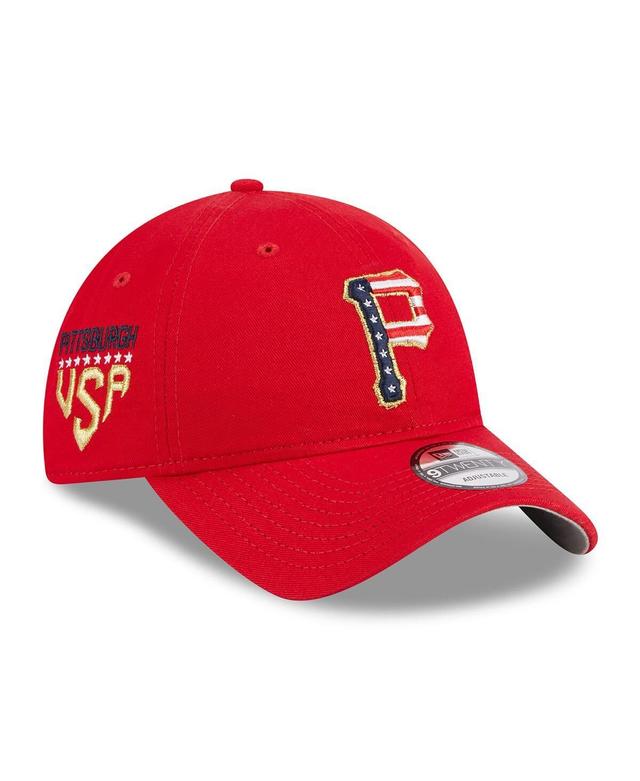 Mens New Era Red Detroit Tigers 2023 Fourth of July 9TWENTY Adjustable Hat Product Image