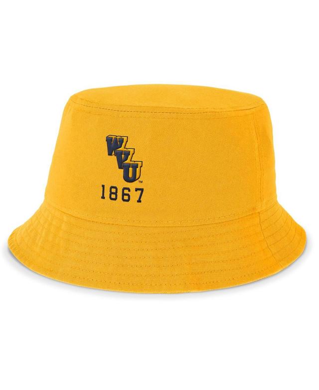 Nike Mens Gold West Virginia Mountaineers Legacy Apex Bucket Hat Product Image