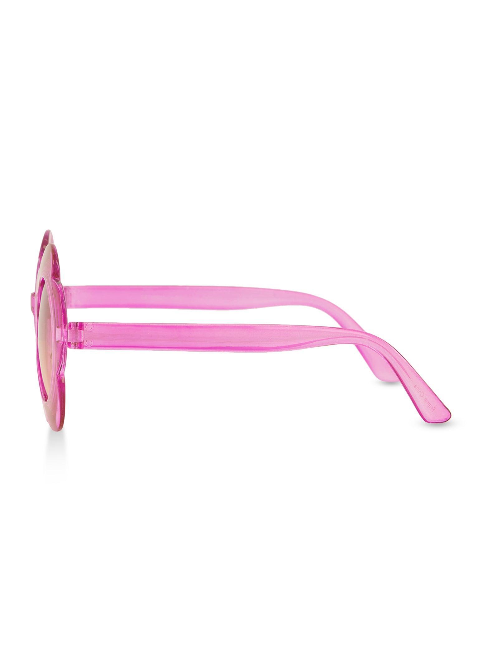 Daisy Frame Ombre Lens Sunglasses Female Product Image