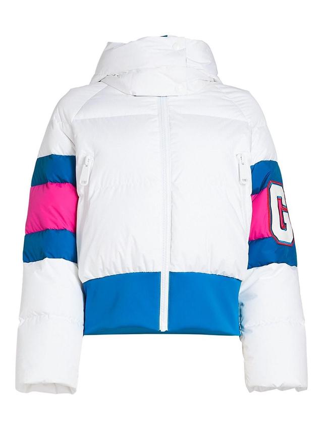 Womens Puck Colorblocked Puffer Ski Jacket Product Image