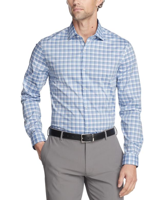 Kenneth Cole Reaction Mens Techni-Cole Slim Fit Flex Stretch Dress Shirt Product Image