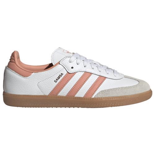 adidas Originals Womens adidas Originals Samba OG - Womens Shoes Crystal White/Cloud White/Wonder Clay Product Image