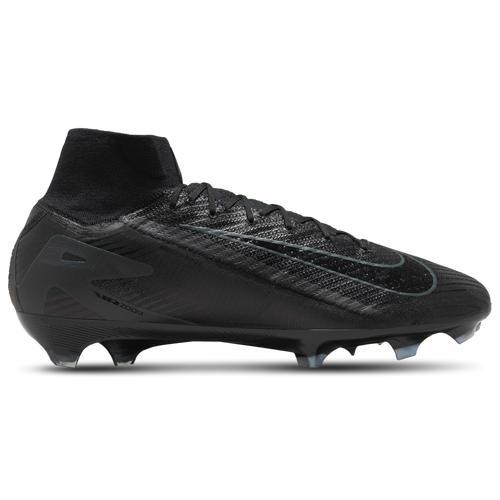 Nike Mens Nike Zoom Superfly 10 Elite FG - Mens Soccer Shoes Black/Black/Deep Jungle Product Image