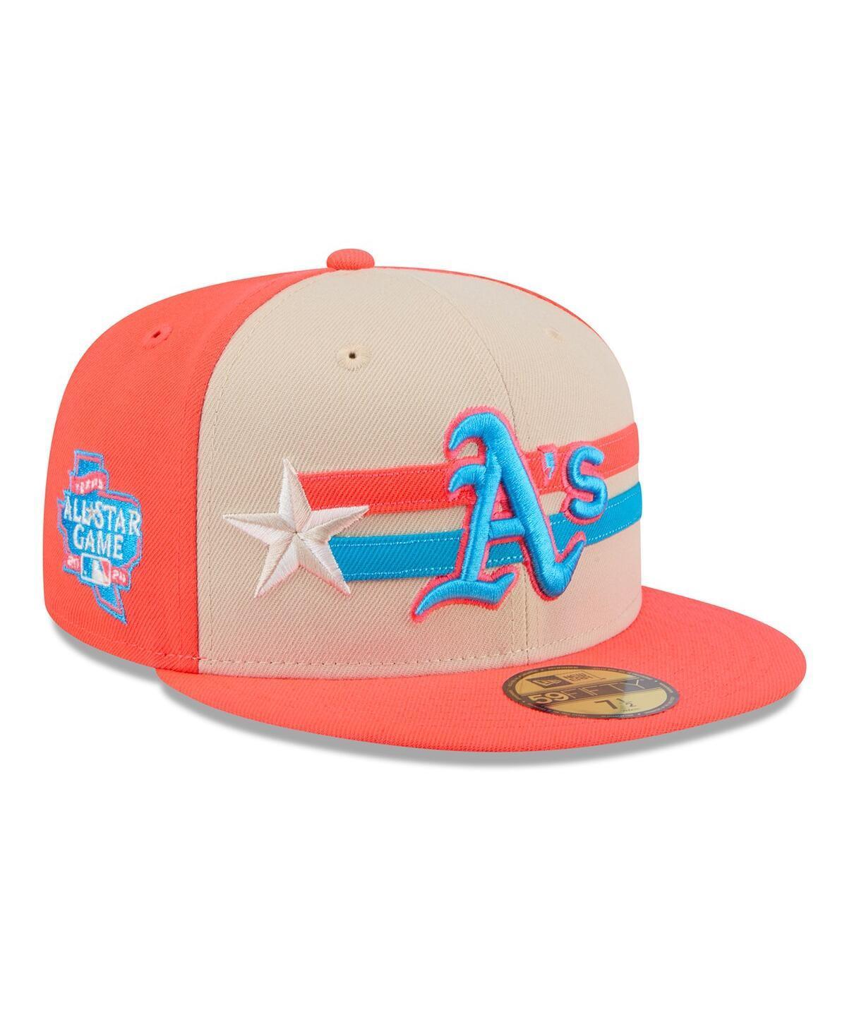 New Era Mens Cream Oakland Athletics 2024 Mlb All-Star Game 59FIFTY Fitted Hat Product Image