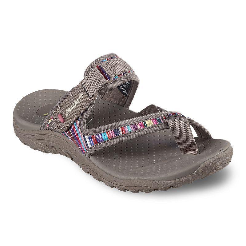 Skechers Reggae Baja Sunrise Womens Sandals Brown Team Product Image