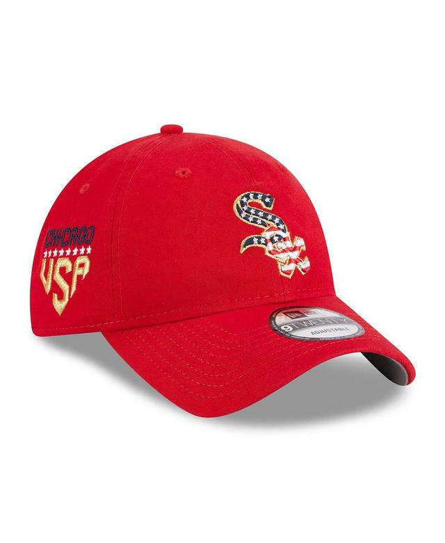 Mens New Era Red Chicago White Sox 2023 Fourth of July 9TWENTY Adjustable Hat Product Image