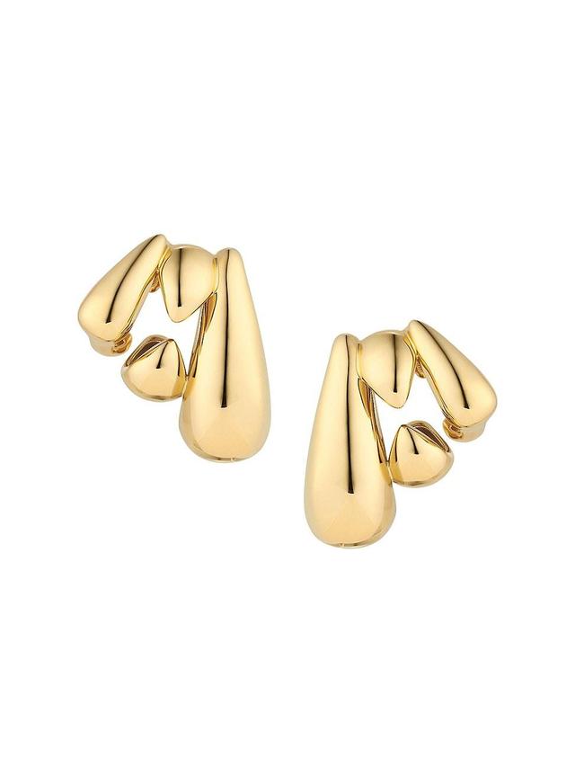 Womens Feline Earcuffs in Metal Product Image