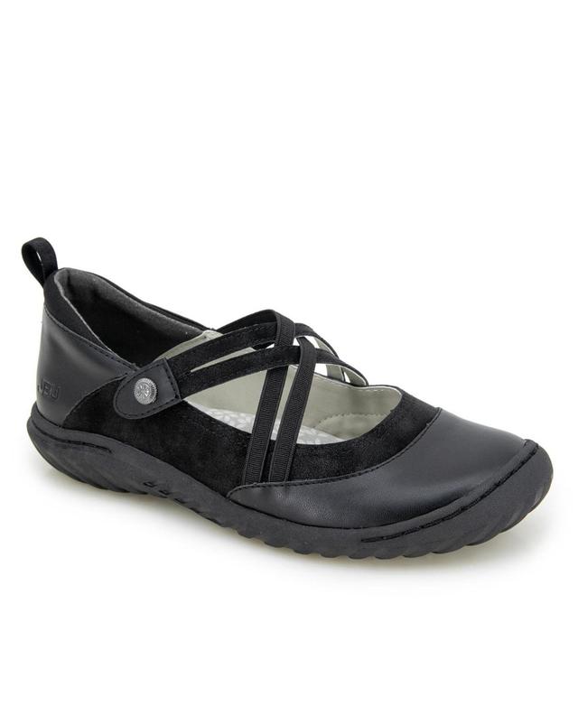 Jbu Womens Rome Hook and Loop Flat Product Image