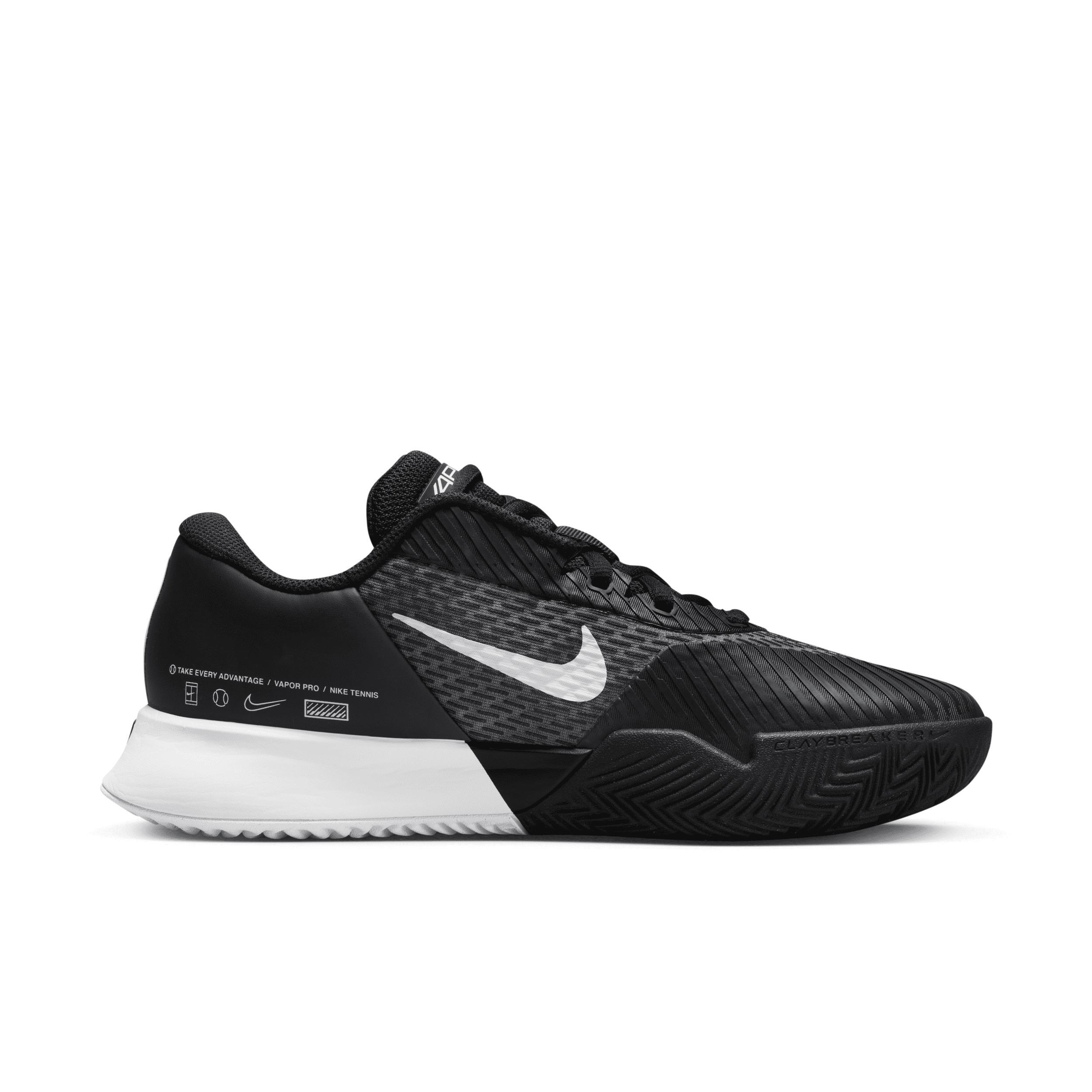 Nike Women's Court Air Zoom Vapor Pro 2 Clay Tennis Shoes Product Image