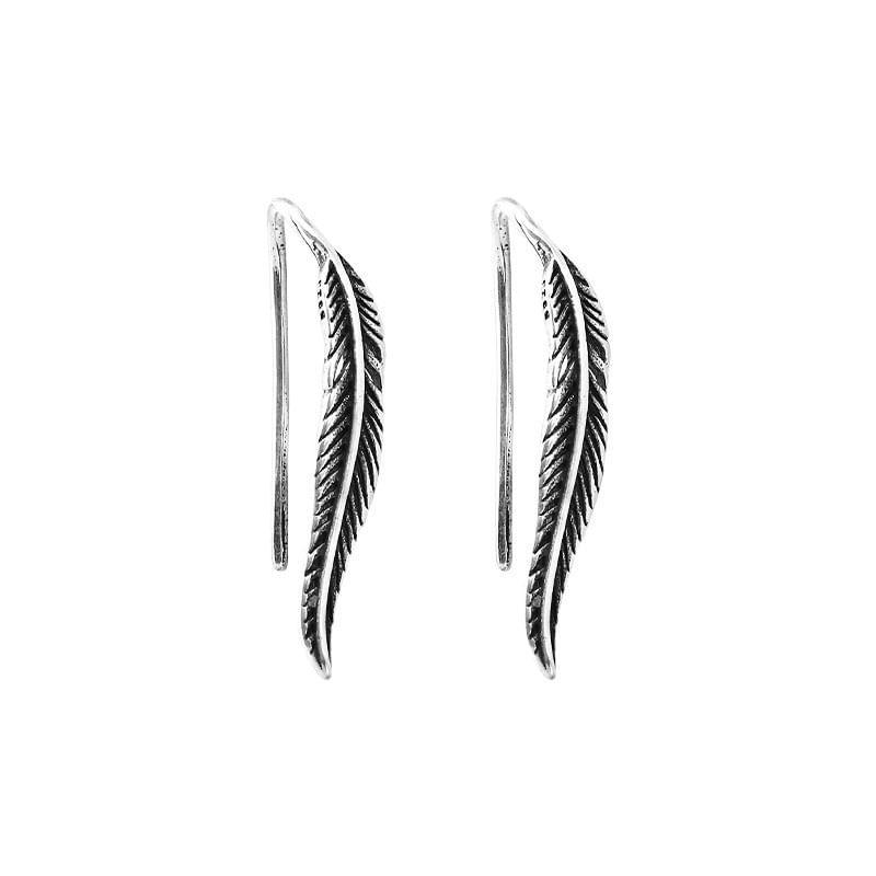 Feather Stud Earring Product Image