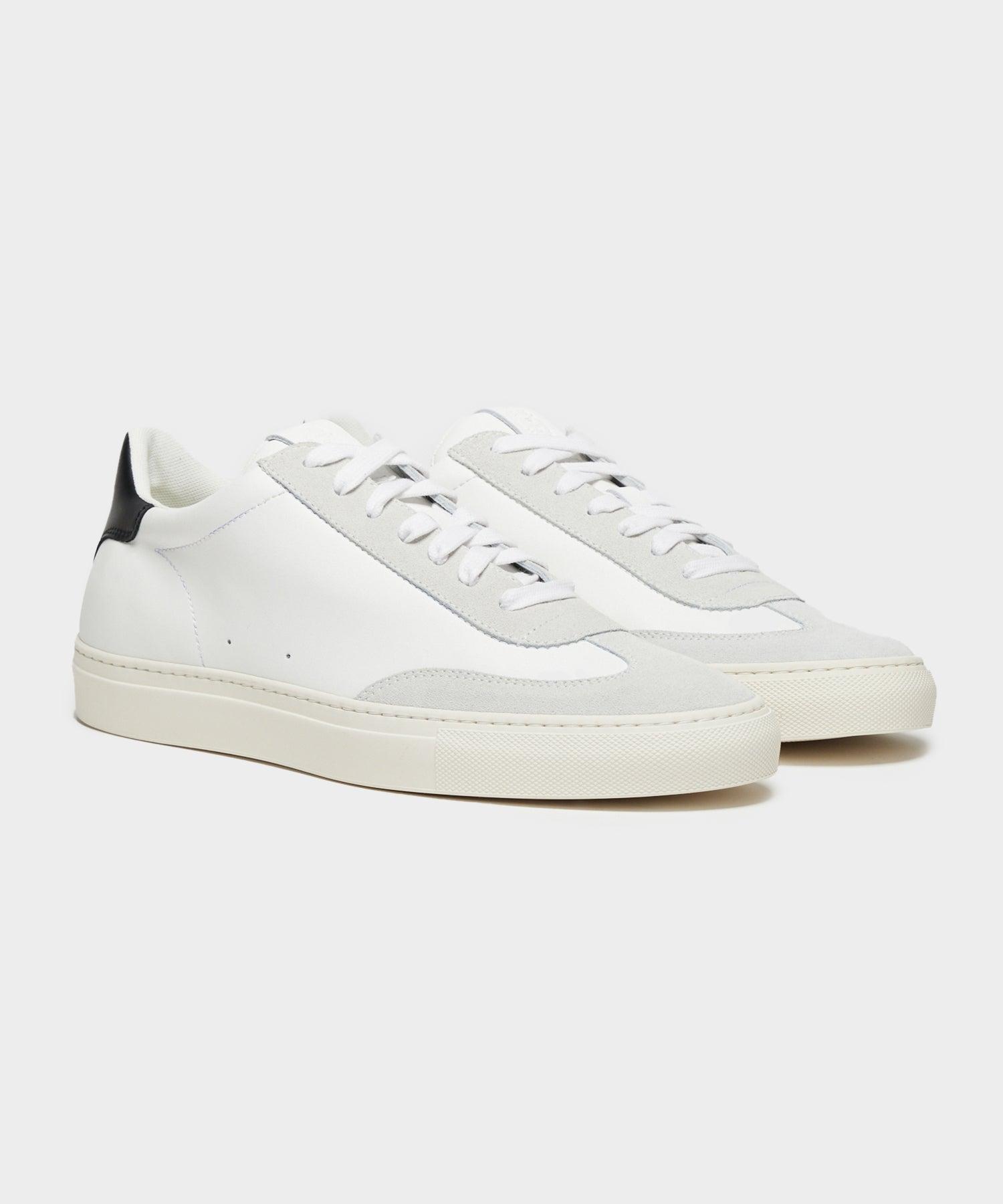 Tuscan Low Profile Sneaker in White Product Image